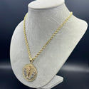 New Gold 14k Rope chain with Pendant  by GO™