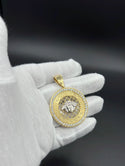 New Gold 14K Versace  Pendant by GO™