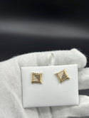 New Gold 14k Earring on Cz Stones by GO™