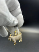 New Gold 14k Goat VS1 Diamonds 💎 Pendant