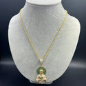 New Gold 14k Rope chain with Pendant  by GO™