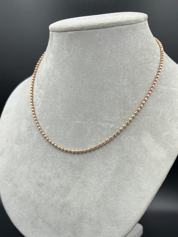 New Gold 14K Moon Cut Chain by GO™