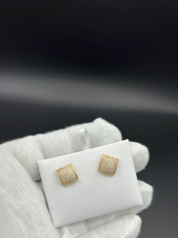 New Gold 14k Earring on Cz Stones by GO™