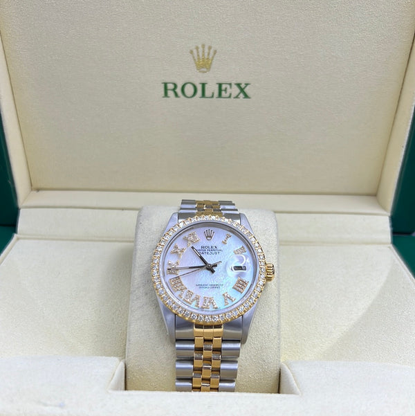 New Rolex Datejust with Diamonds