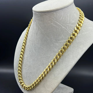 New Gold 14K Hollow Miami Cuban  Chain by GO™