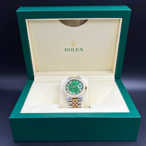 New Rolex Datejust 36mm with Diamonds Bezel