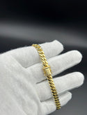 New Gold 14K Solid Italian Cuban bracelet  by GO™