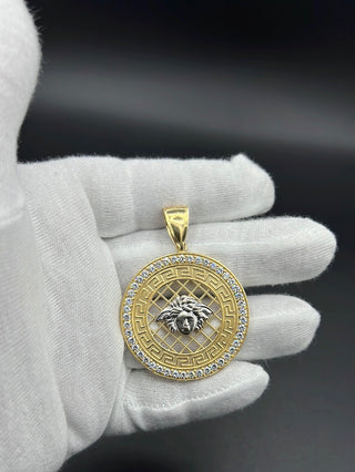 New Gold 14K Versace  Pendant by GO™