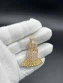 New Gold 14K Money Bag  Pendant by GO™