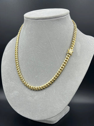 New Gold 14K Solid Italian Cuban Chain by GO™