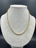 New Gold 14K Hollow Franco Chain by GO™