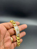 New Gold 14K Monaco bracelet