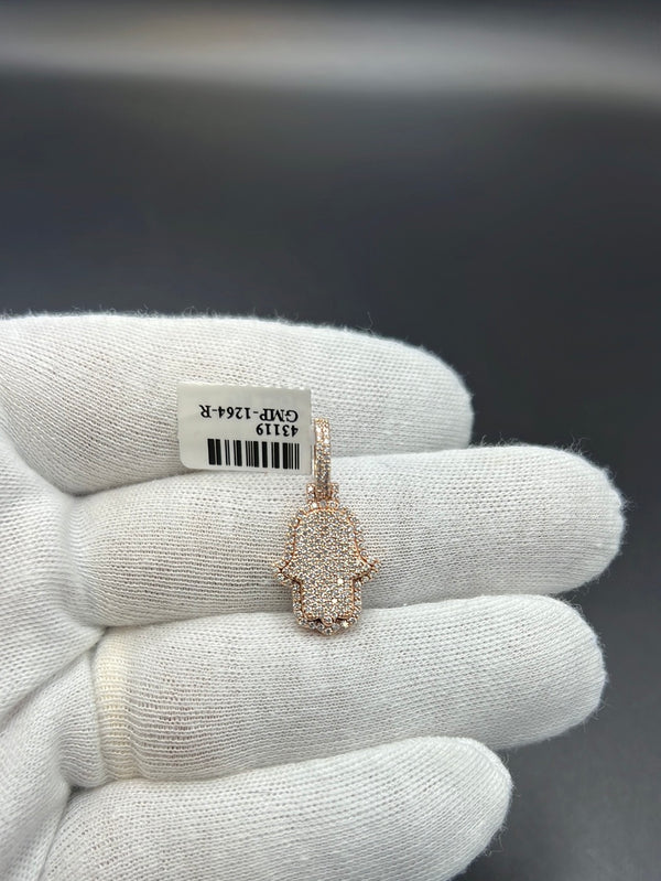 New Gold 14k Hamsa  VS1 Diamonds 💎 Pendant