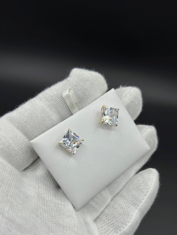 New Gold 14k Earring on Cz Stones by GO™