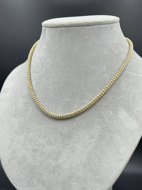 New Gold 14K Moon  Ice Chain by GO™