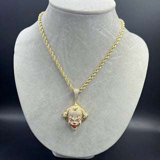 New Gold 14k Rope chain with Pendant  by GO™