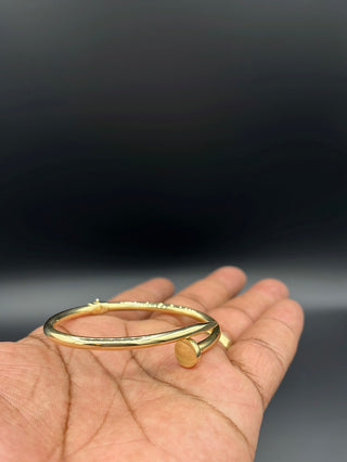 New Gold 14k Nail Bracelet