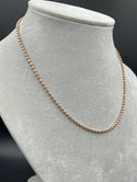 New Gold 14k Women Moon Cut on Rose Gold pendant  by GO™