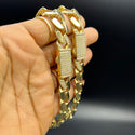 New Gold 14K Hollow Ittalo Bracelet