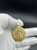 New Gold 14K Virgen Pendant by GO™