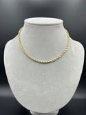 New Gold 14k Women Rope Chain pendant  by GO™