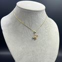 New Flat Cuban Chain With Pendant 14k by G.O™