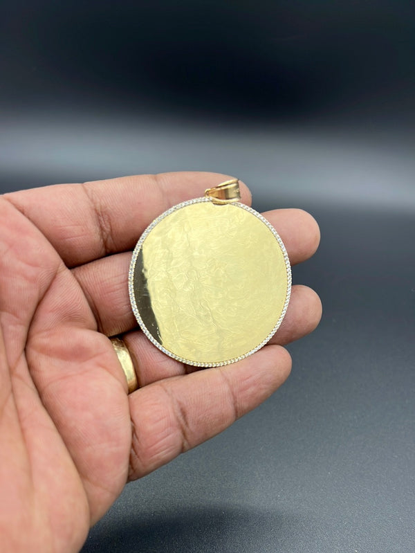 New Gold 14K Photo pendant