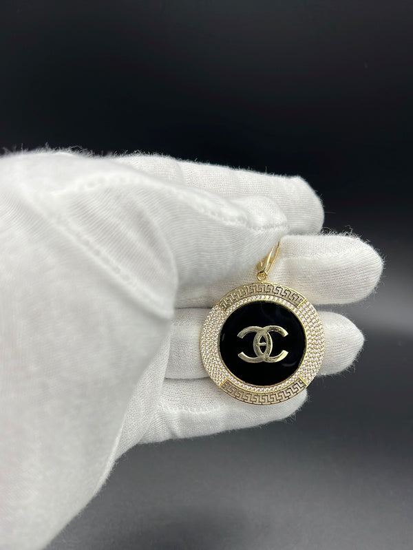 New Gold 14K Round Pendant by GO™