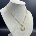 New Flat Cuban Chain With Pendant 14k by G.O™