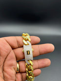 New Gold 14K Monaco bracelet