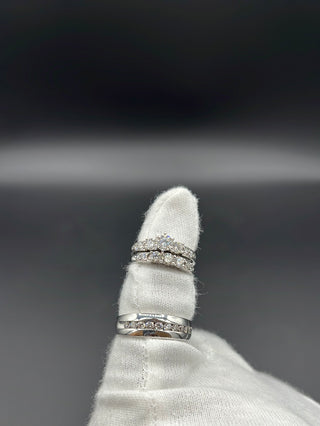 New Gold 14k Set Diamonds Wedding Rings by GO™