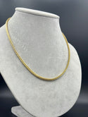 New Gold 14K Hollow Franco Chain by GO™