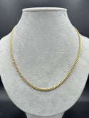 New Gold 14K Hollow Miami Cuban  Chain by GO™