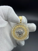 New Gold 14K Versace  Pendant by GO™