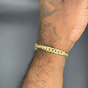 New Gold 14K Italian Cuban bracelet  by GO™