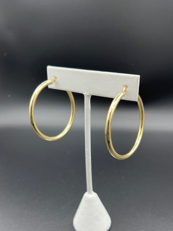 New Gold 14k Hoops