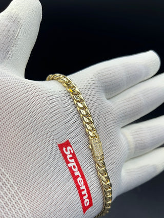 New Gold 14k Hollow Ankle Bracelet