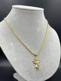 New Franco 14k with baby Jesus pendant