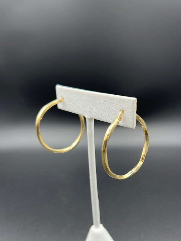 New Gold 14k Hoops