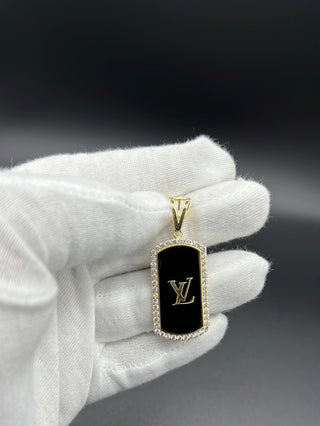 New Gold 14K LV Pendant by GO™