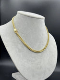 New Gold 14K Semi Solid Cuban Chain by GO™