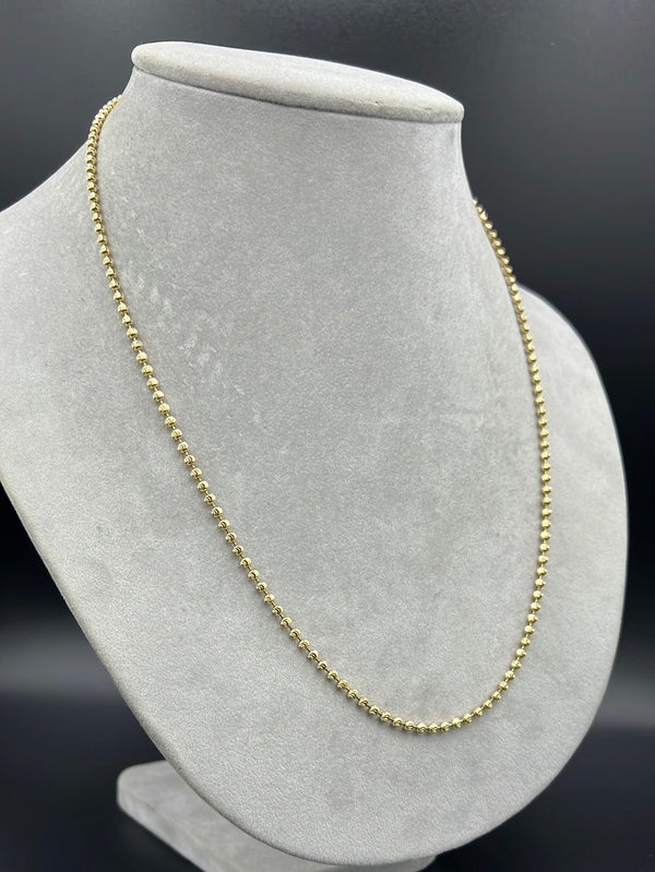 New Gold 14K Moon Cut Chain by GO™