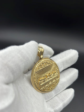 New Gold 14K Last Supper  Pendant by GO™