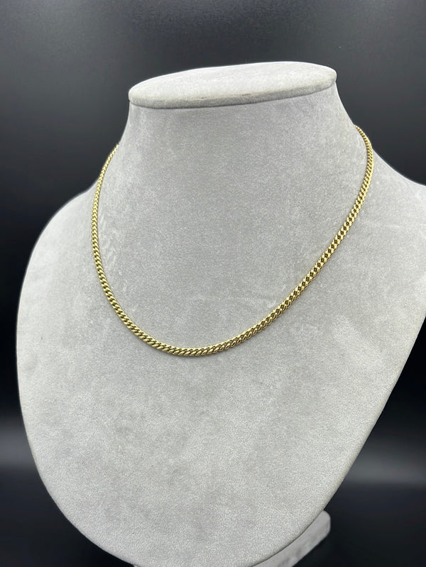 New Gold 14K Hollow Miami Cuban Chain by GO™