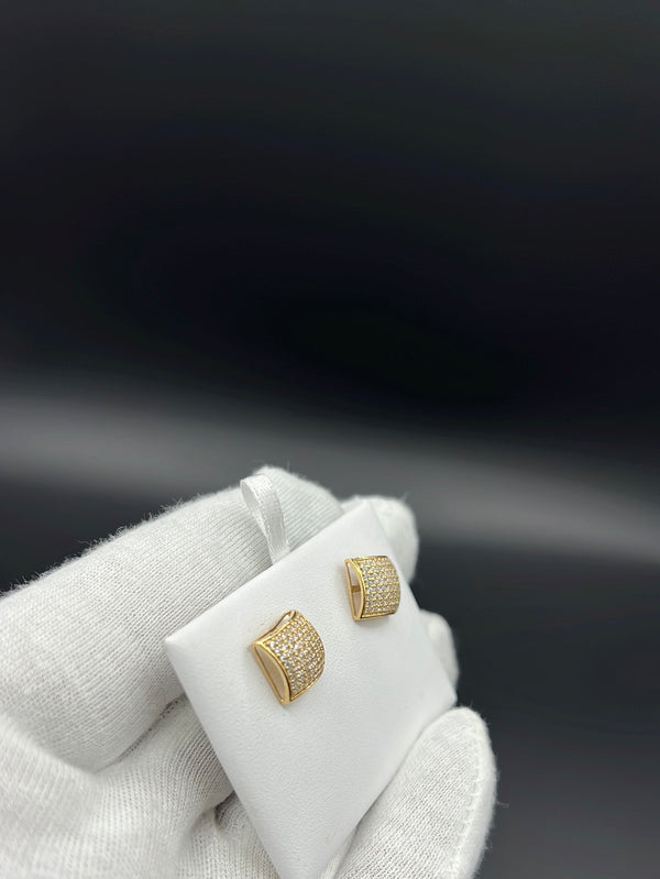 New Gold 14k Earring on Cz Stones by GO™