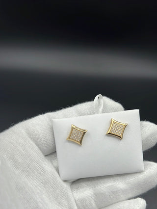 New Gold 14k Earring on Cz Stones by GO™