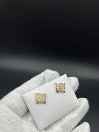 New Gold 14k Earring on Cz Stones by GO™