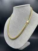 New Gold 14K Solid Italian Cuban Chain by GO™