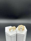 New Gold 14k Wedding Rings With Zc Stones