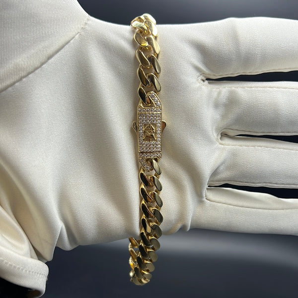 7.5MM Monaco Cuban Anklet – Rocco's Jewelry